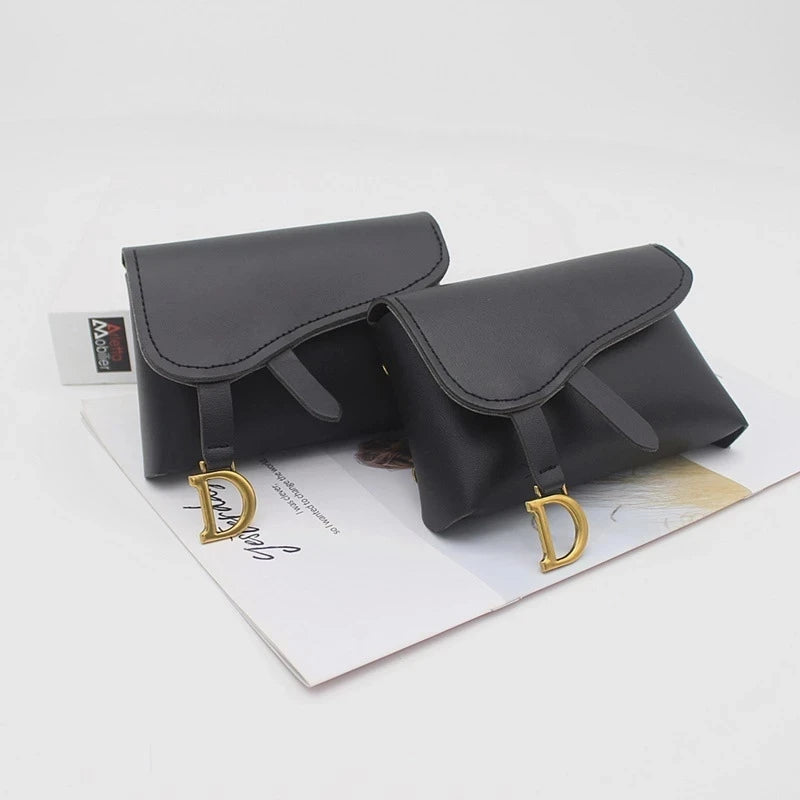 Women Bag Female Waist Fanny Pack Belt Bum Hip Belly For PU Leather Handbag Kangaroo Lady Banano Banana Phone Side Mobile Bumbag