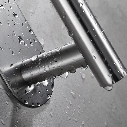 Self adhesive toilet roll paper holder No Drill Towel Rack Stainless Steel wall Mount stand organizer Kitchen Bath Accessories