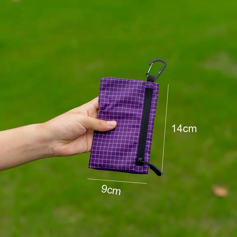 Ultralight UHMWPE xpac Tactical Wallet Passport Holder - Waterproof RFID Outdoor Camping Card Pouch Cash Bag - Molle Attachment