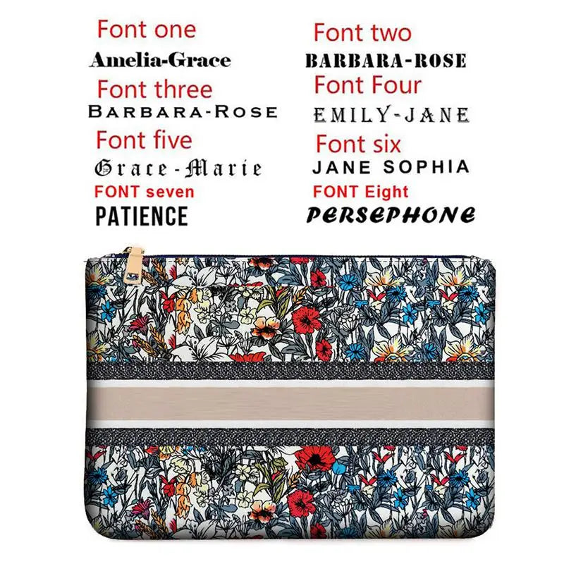 Wallets for Women Personality Animal Flower Printing Linen Clutch Popular  Purse Ladies Beach Bag Party Designer Bags Luxury