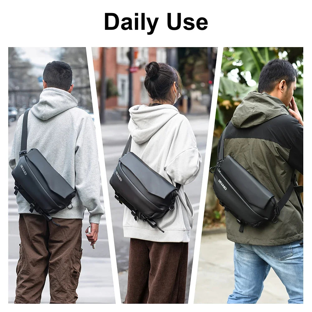 Storage Bag Scratchproof Protective Case with Multi-Pockets Shoulder Bag for PS5 Portal/Legion GO Console and Accessories