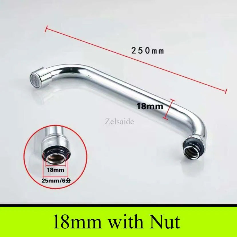 stainless steel kitchen sink faucet pipe elbow outlet Tube, kitchen faucet replacement