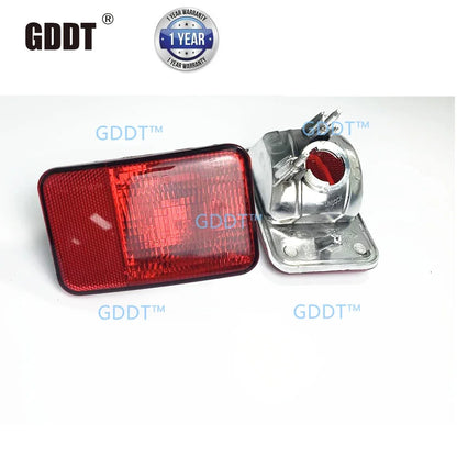 1 Piece Rear Bumper Fog Light for Wrangler 2007-2018 Lamp Housing Replacement Without Bulb 55078104AC 55078105AC Warning Lights