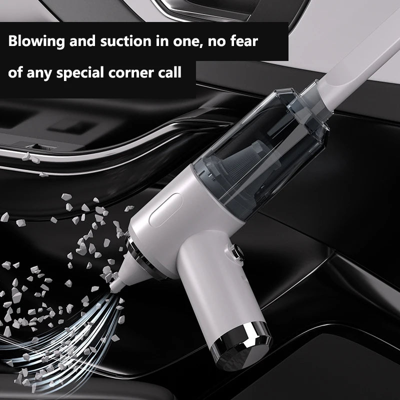 Xiaomi Car Vacuum Cleaner 2 In1 Powerful Clean Machine Portable Wireless Blowing Suction Portable Vacuum Cleaner For Vehicle
