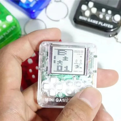 Mini Classic Video Game Machine Keychain Alloy Games Keyrings Souvenir Handbag Key Chains Keyring Jewelry Accessories Gifts