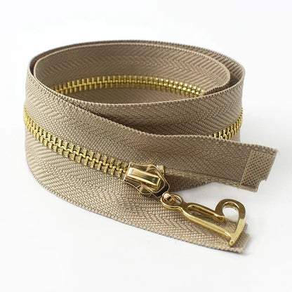 3Pcs Meetee 3# Metal Zippers Bag Zipper Closure 15-70cm Jacket Purse Easy Repair Zips Open/Close-End Coat Zip Sewing Accessories