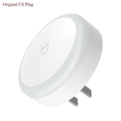 Xiaomi Mijia Plug-in Night Light 0.4W Touch Switch Automatically Lights Up At Night Led Lights Lampara De Noche Dormitorio Lamp