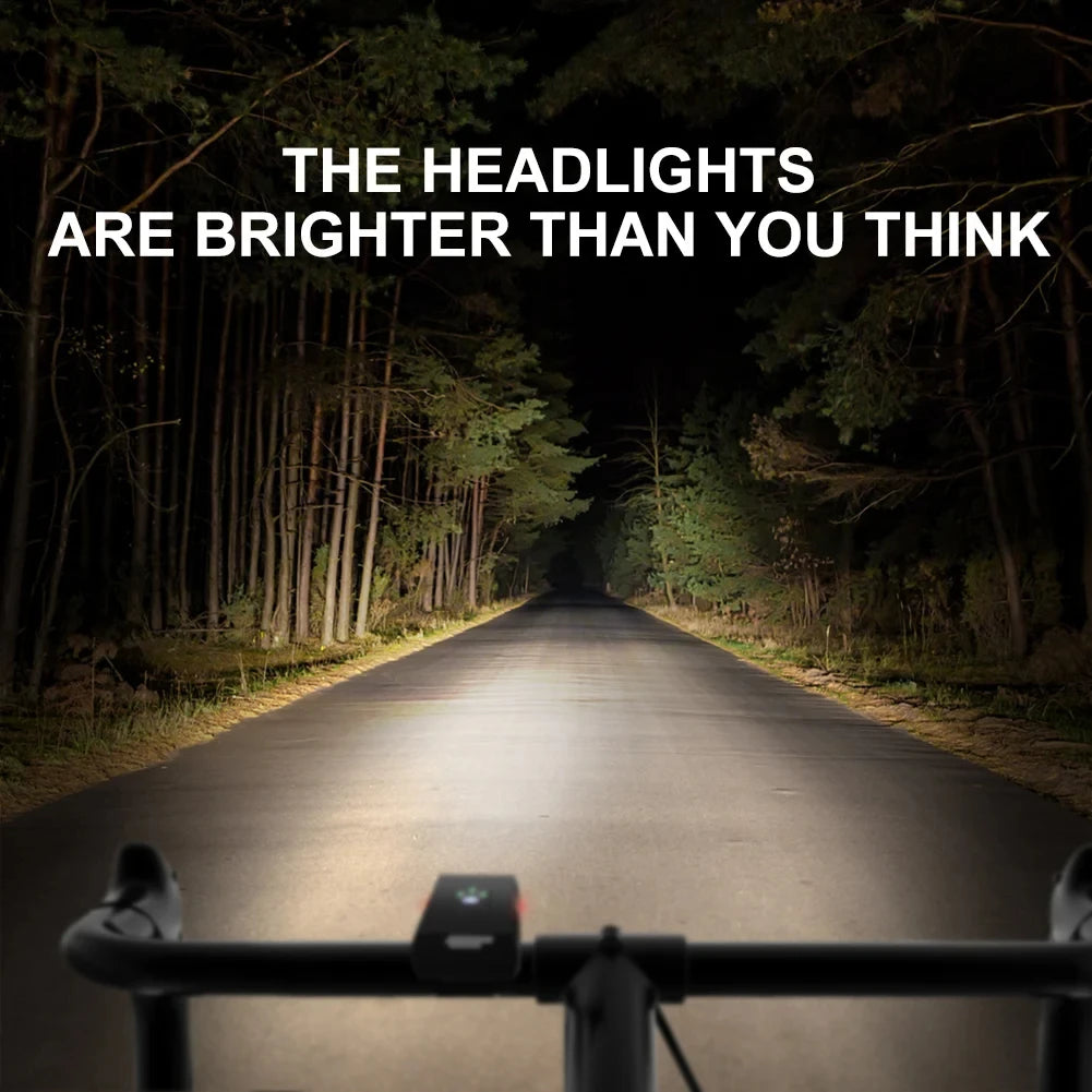 USB Rechargeable T6 LED Bike Light 6 Modes Front MTB Bicycle Headlight Flashlight Cycling Lamp for Night Riding Safety