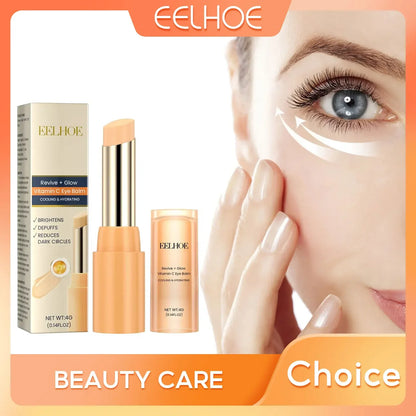 Vitamin C Eye Cream Stick Anti Wrinkle Moisturizing Cream Eye Bags Remove Dark Circles Reduce Fine Lines Anti Wrinkle Puffs