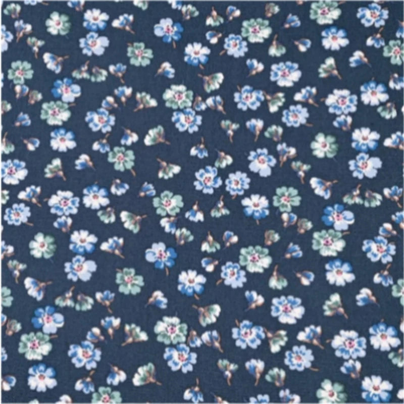 100% Cotton Canvas Fabric with Rose Flower Cartoon Print, Handmade DIY Bag, Pillow Back Cushion, Table Cloth Telas, CR-1879