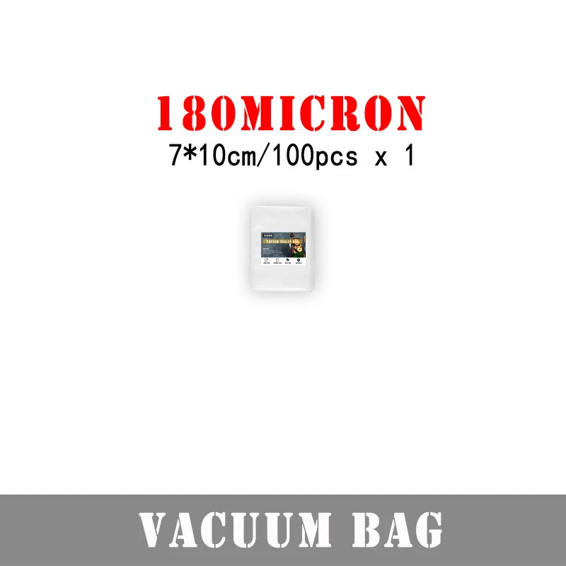 100pcs Food Vacuum Sealer Bags Kitchen Vacuum Packed For Food Saver Storage Vacuum Packaging Bags