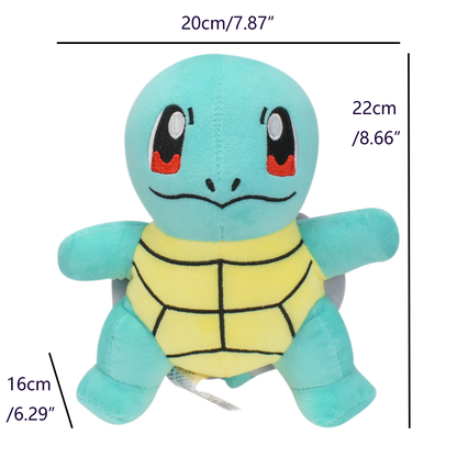 Squirtle Togepi Dragonair Jigglypuff Shiny Dragonair Plush Toys Stuffed Collection Doll, Birthday Gift for Children