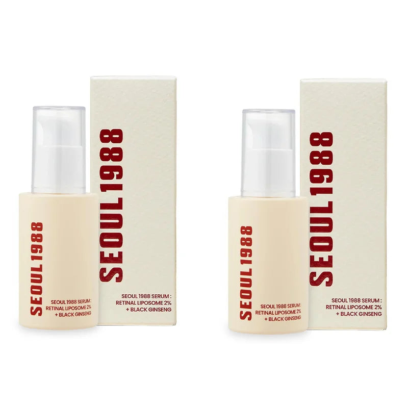 Seoul 1988 Niacinamide Cream 100ml Retinol 2% Ginseng Essence Firming Eye Cream Brightening Deep Moisturizing Care Essence Set