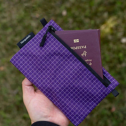 Ultralight UHMWPE xpac Tactical Wallet Passport Holder - Waterproof RFID Outdoor Camping Card Pouch Cash Bag - Molle Attachment