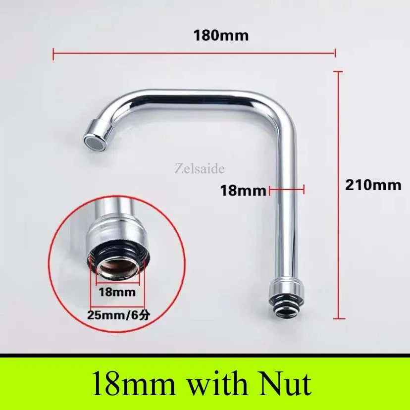 stainless steel kitchen sink faucet pipe elbow outlet Tube, kitchen faucet replacement