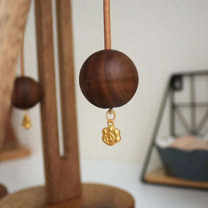 Solid Wood Paper Towel Holder Kitchen Punch-Roll Paper Storage Rack Lazy Rag Plastic Wrap Bag Storage Rack Kitchen Accessories