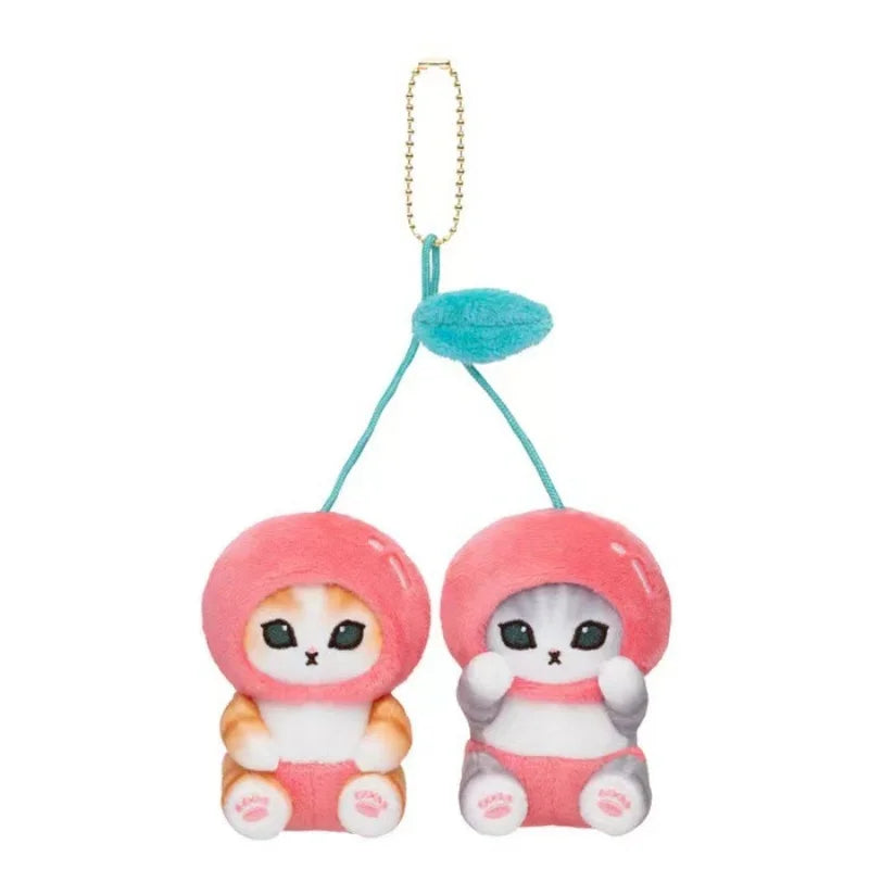Cattoon Anime Mofusand  Plush Doll Toys Stuffed Animals Keychain Bag Small Pendant Hangings Christmas Birthday Gifts