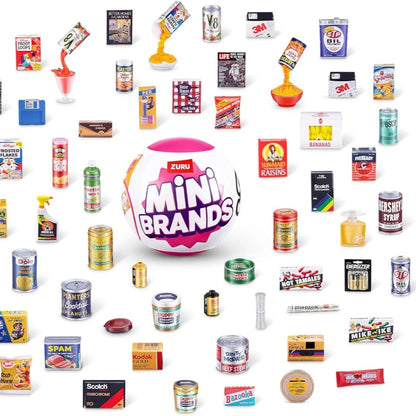 Zuru Surprise Toy My Mini Brands Kawaii Baby Food Figure Miniature Toys Mystery Blind Box Original Collectible Kids Gift Toys