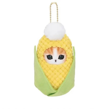 Cattoon Anime Mofusand  Plush Doll Toys Stuffed Animals Keychain Bag Small Pendant Hangings Christmas Birthday Gifts