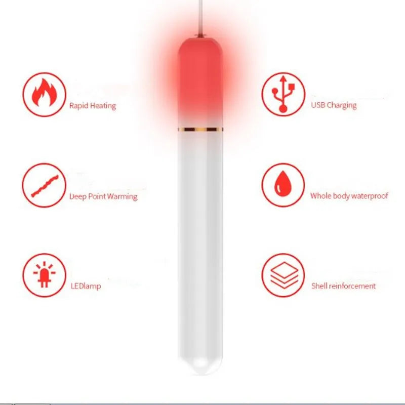 Warm Fever Usb Heating Stick Heater For Sexy Men's Toys Hands Warmer 5V Fully Waterproof Good Partner