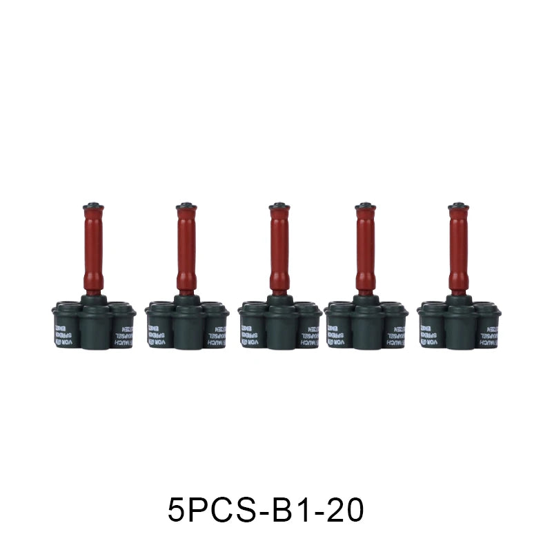 WW2 Military Accessories Wood Grain Guns Building Blocks Germany Soviet British Soldier Weapon Parts Rifle 98k Mini Bricks Toys