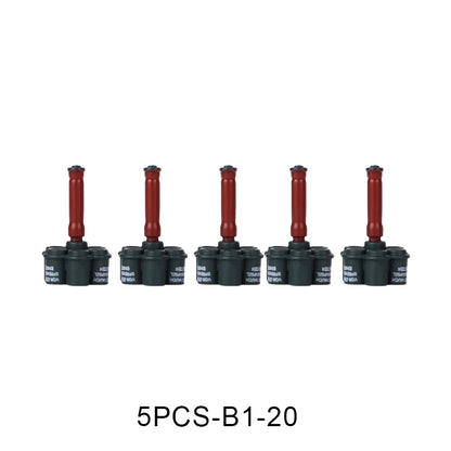 WW2 Military Accessories Wood Grain Guns Building Blocks Germany Soviet British Soldier Weapon Parts Rifle 98k Mini Bricks Toys