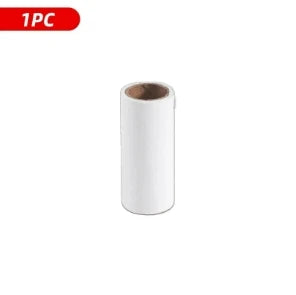 1 Pc Tearable Roll Paper Roller Dust Paper with Lid Mini Portable Clothing Bag Lint Roller Clothing Cleaning Cheap Hair Rollers