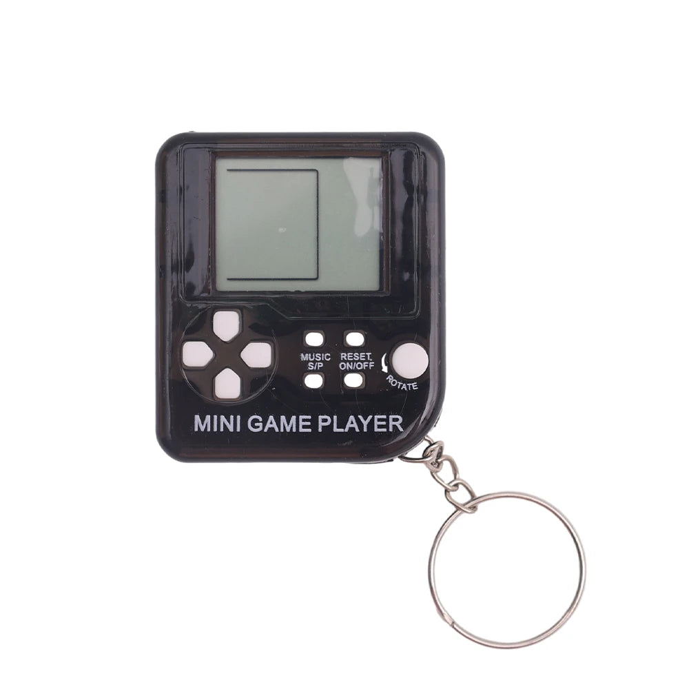 Mini Classic Video Game Machine Keychain Alloy Games Keyrings Souvenir Handbag Key Chains Keyring Jewelry Accessories Gifts
