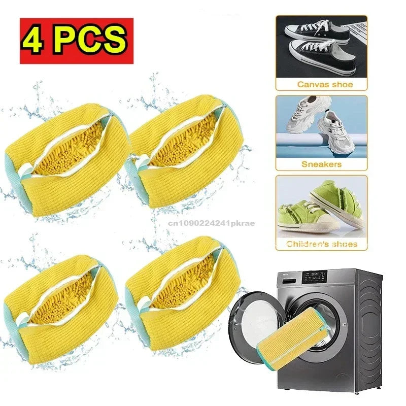 Sneaker Washing Net Bag To Wash Slippers Shoe Laundry Net Washing Machine Bag Slippers Shoes Bags Wash Slippers Washing Shoe Bag