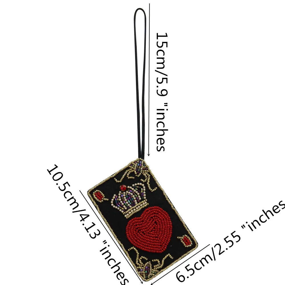 3D Handmade Rhinestone Beaded Coconut tree, butterfly hanging rope Patches Crystal Bag lanyard Patch beading Applique Patch