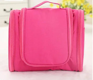 Waterproof Nylon Travel Organizer Bag Unisex Women Cosmetic Bag Hanging Travel Makeup Bags Washing Toiletry Kits Storage Bags