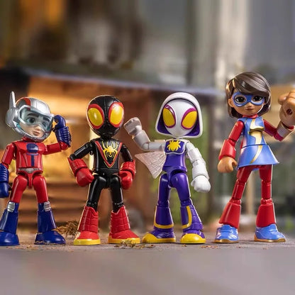 Hot Sale Bruke Building Spider Man Fantastic Partner Iron Man Hulk Handmade Avengers 2 Handheld Ornament Toys