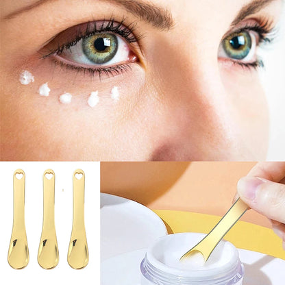 2pcs Face Spatula Massager Eye Cream Spoon Stick Skincare Beauty Tool Makeup Applicator Beauty Instrument Mini Scoop Cosmetic
