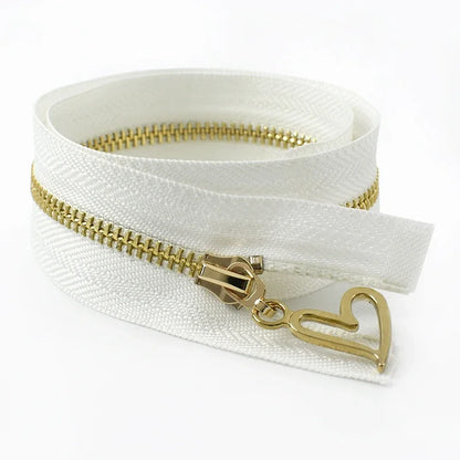 3Pcs Meetee 3# Metal Zippers Bag Zipper Closure 15-70cm Jacket Purse Easy Repair Zips Open/Close-End Coat Zip Sewing Accessories