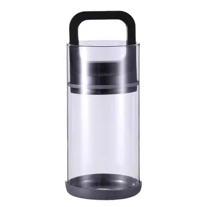 Vacuum Transparent Coffee Bean Storage Tank High Quality Storage Tank Suitable For Kitchen And Home Seal Exhaust And Freshness