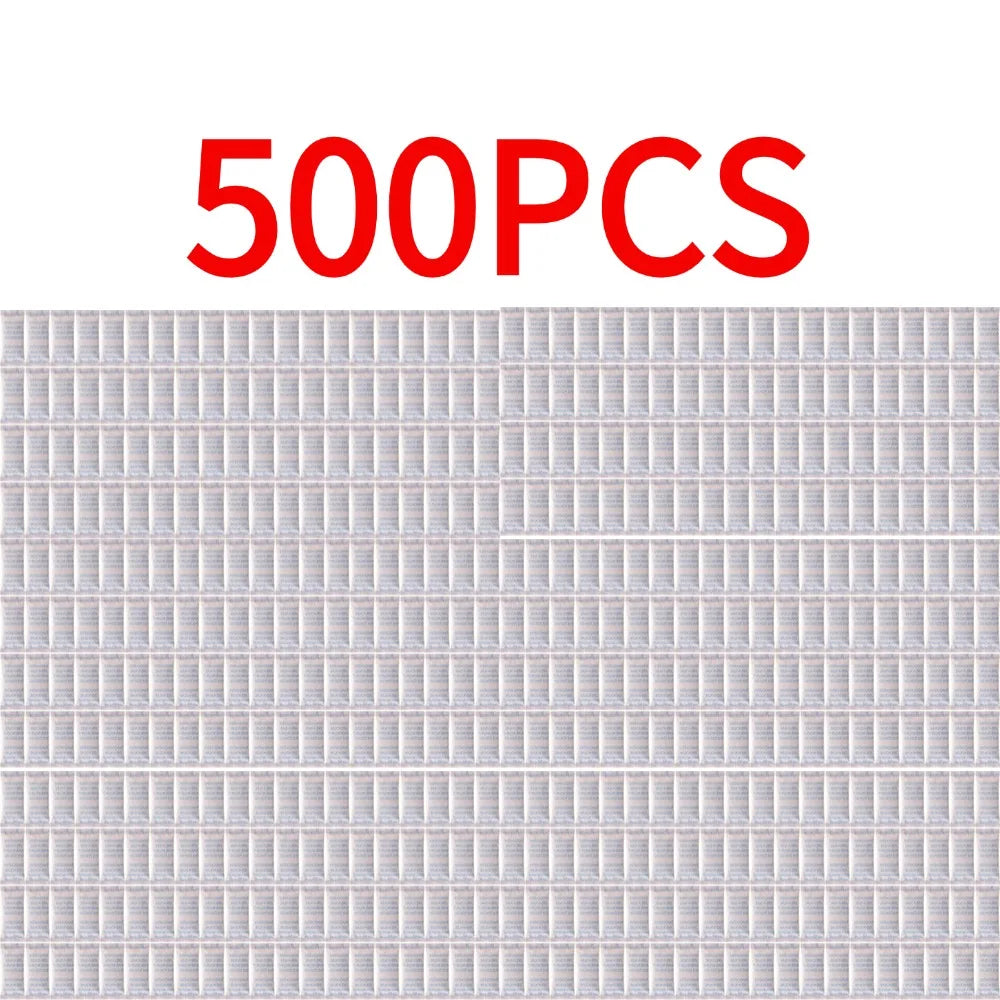 100-1000PCS 0.5g Non-Toxic Silica Gel Sachets Desiccant Drying Damp Kitchen Room Moisture Dehumidifier Absorber Bag Reusable