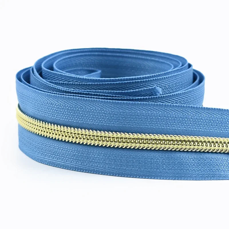 5# Nylon Zippers for Sewing Bags Plastic Coil Bag Zipper Tapes By The Meter Purse Garment Zips Repair DIY Clothing  Accessories