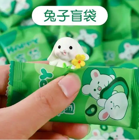 1-50PCS Cute Mini Simulation Animal Blind Box Toys Action Surprise Tide Play Figures Blind Bag For Kids Gifts Dog Blind Box