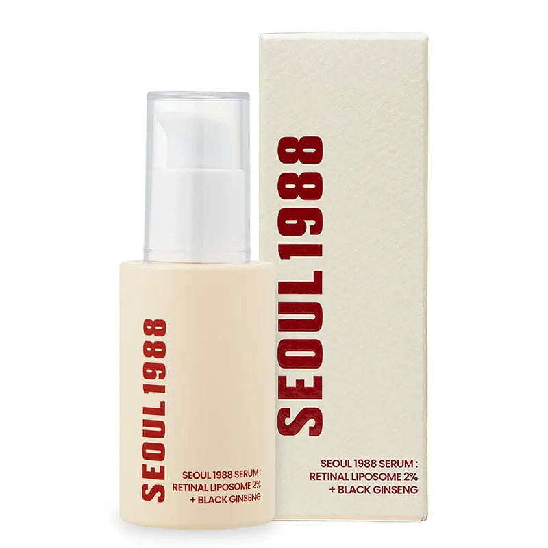 Seoul 1988 Niacinamide Cream 100ml Retinol 2% Ginseng Essence Firming Eye Cream Brightening Deep Moisturizing Care Essence Set