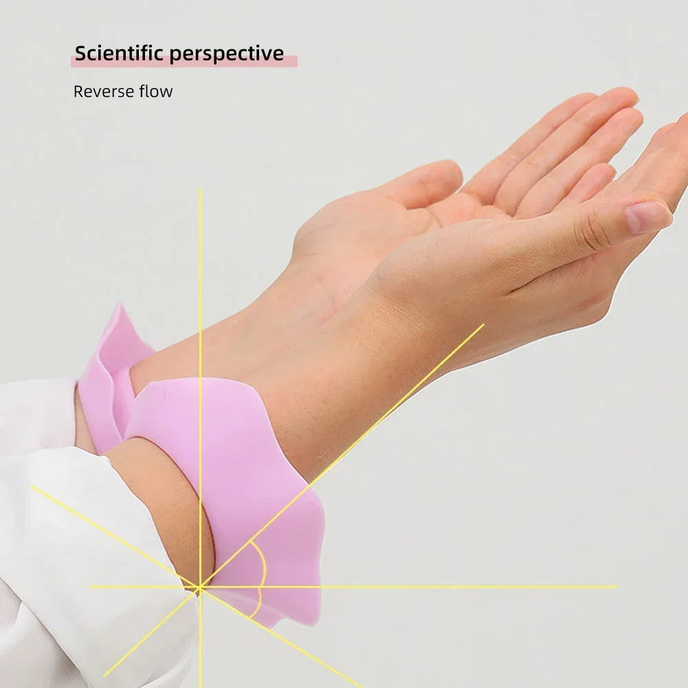 Washable Face Wash Wristbands Silicone Spilling Down Your Arms Wrist Strap Wet Sleeves For Washing Keep Clean Dry While