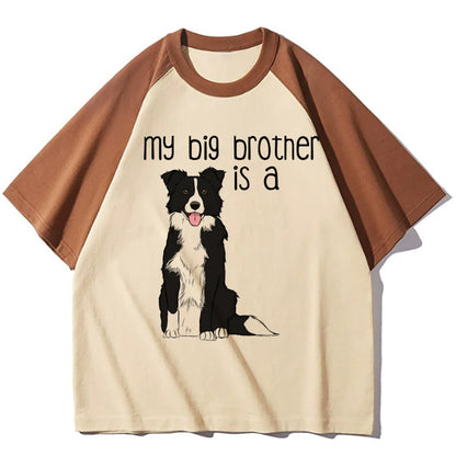 Border Collie tshirt women harajuku active wear blend Tee girl y2k graphic harajuku clothes