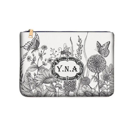 Wallets for Women Personality Animal Flower Printing Linen Clutch Popular  Purse Ladies Beach Bag Party Designer Bags Luxury