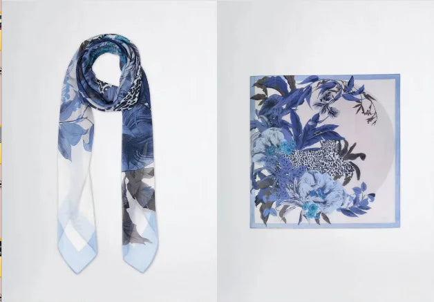 2025 Spring and autumn new women's fashion classic large square scarf warm sun protection scarf shawl