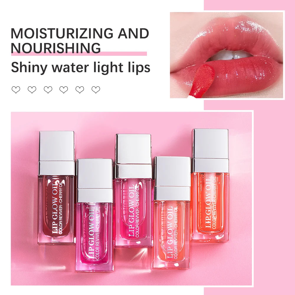 6ml Sexy Lip Oil Hydrating Plumping Lip Coat For Lipstick Lipgloss Tinted Lip Plumper Serum Bb Lips Glow Oil Treatment