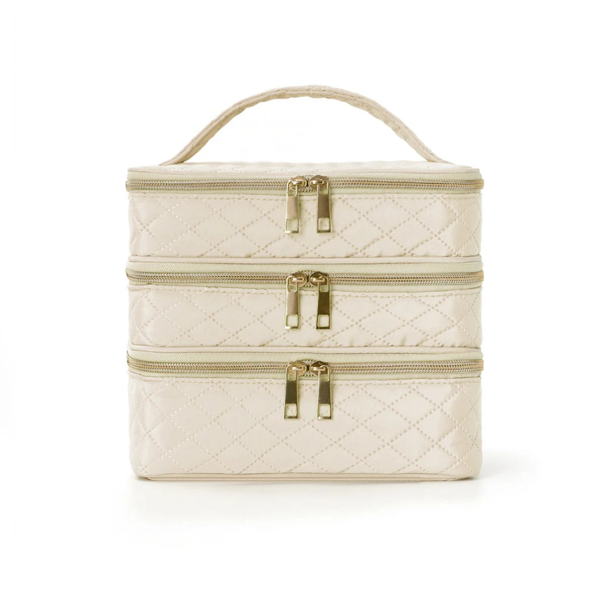 3 Layer Nail Polish Organizer Bag Holds 84 Bottles Nail Lamp Detachable Compartments Travel Salon Home DIY  Nail Tech Storage