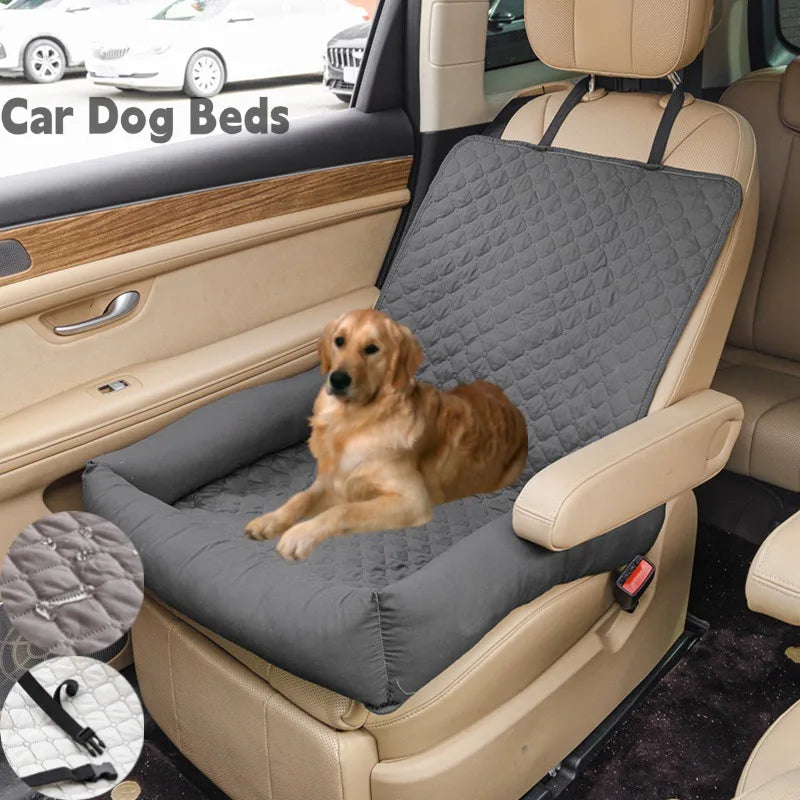 1PC Pet Dog Car Seat Cover Carry Cat Puppy Bag Car Waterproof Dogs Basket Pet Carriers Anti-dirty Travel Folding Hammock Dog Bed