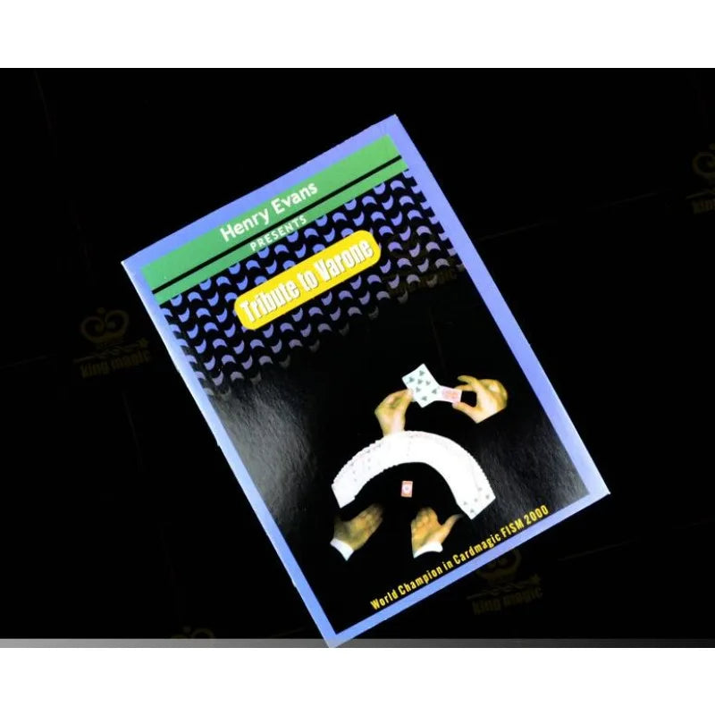 Tribute To Varone - Card By Henry Evans Magic Tricks Illusions Card Tricks Stage Close Up Magia Props Accessories Party Games