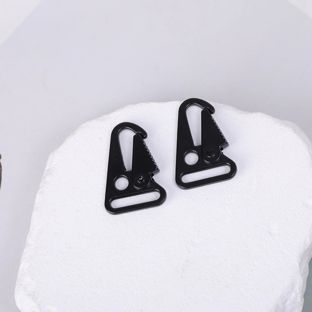 10 Pcs Nylon Webbing Belt Key Chain Bag Hook Multi-functional Buckles Outdoor Tactical Mountaineering Tools Hawkbill Carabiner