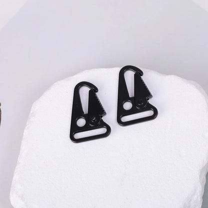 10 Pcs Nylon Webbing Belt Key Chain Bag Hook Multi-functional Buckles Outdoor Tactical Mountaineering Tools Hawkbill Carabiner