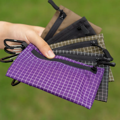 Ultralight UHMWPE xpac Tactical Wallet Passport Holder - Waterproof RFID Outdoor Camping Card Pouch Cash Bag - Molle Attachment